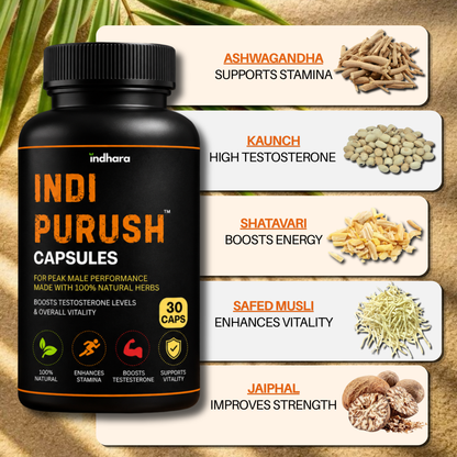 30 INDI PURUSH CAPS