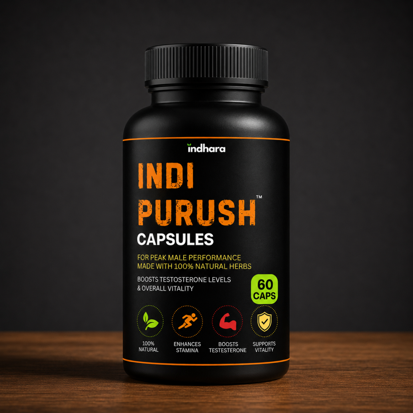 60 INDI PURUSH CAPS