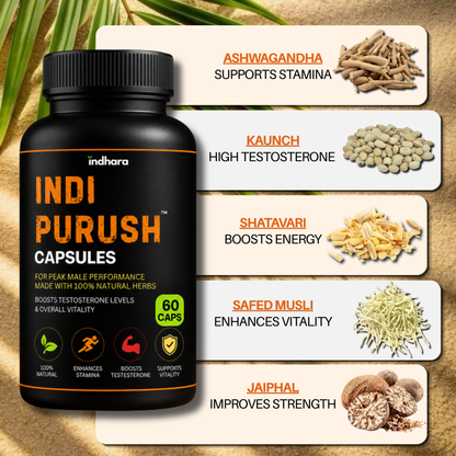 60 INDI PURUSH CAPS