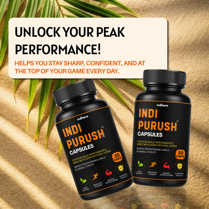 20 INDI PURUSH CAPS
