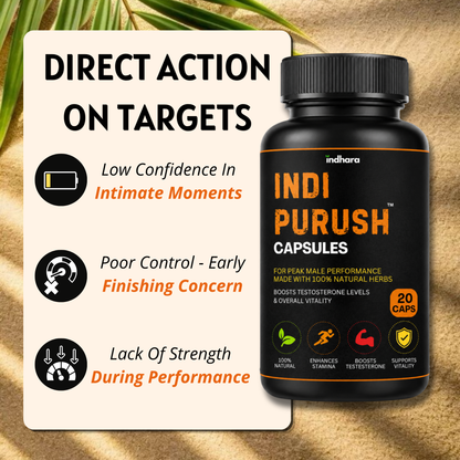 20 INDI PURUSH CAPS