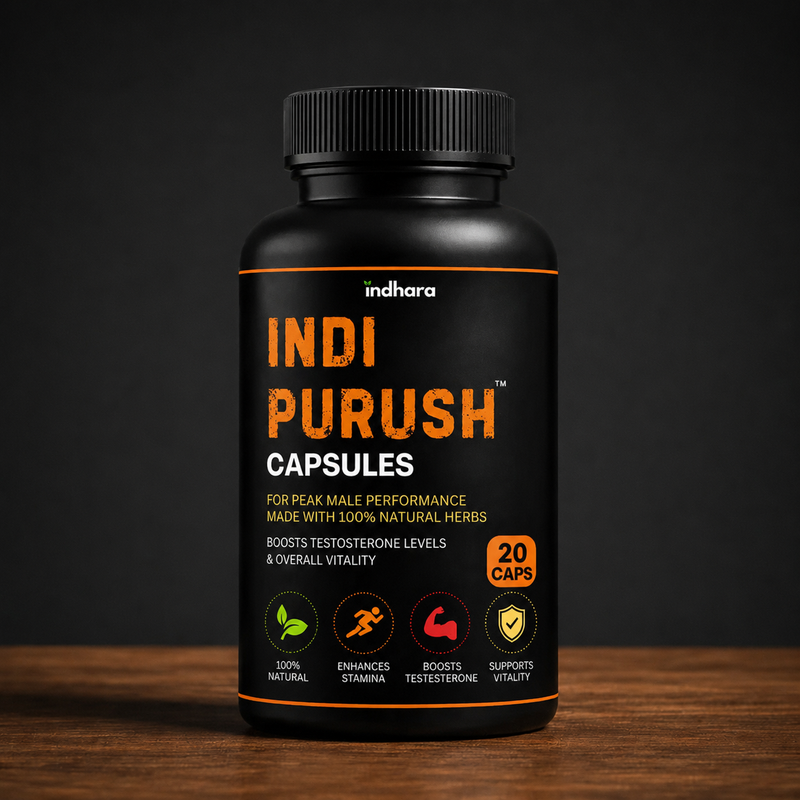 20 INDI PURUSH CAPS - 20 Days Pack